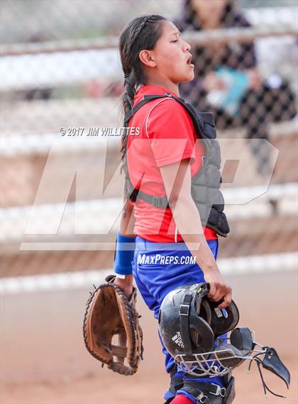 Thumbnail 2 in Casteel vs. Holbrook (Chandler Prep Softball Classic)  photogallery.