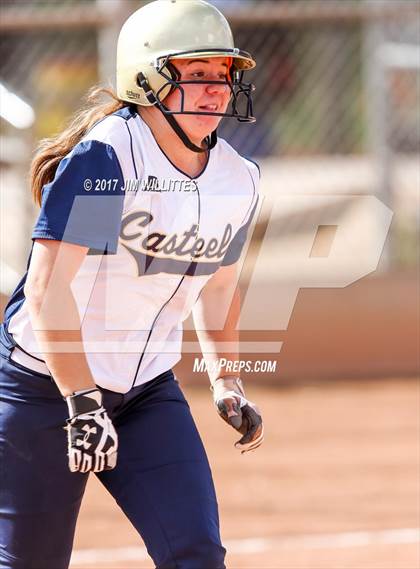 Thumbnail 2 in Casteel vs. Holbrook (Chandler Prep Softball Classic)  photogallery.