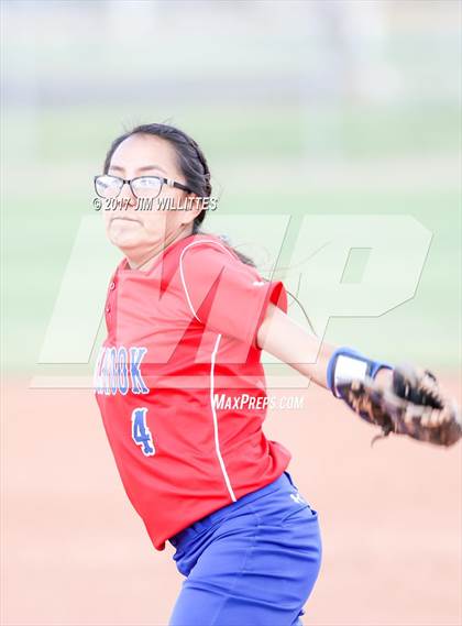 Thumbnail 2 in Casteel vs. Holbrook (Chandler Prep Softball Classic)  photogallery.