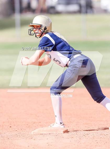 Thumbnail 3 in Casteel vs. Holbrook (Chandler Prep Softball Classic)  photogallery.