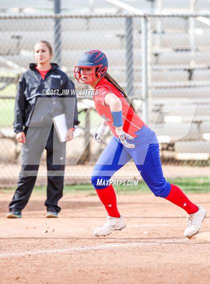 Thumbnail 1 in Casteel vs. Holbrook (Chandler Prep Softball Classic)  photogallery.
