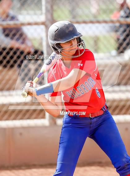 Thumbnail 3 in Casteel vs. Holbrook (Chandler Prep Softball Classic)  photogallery.