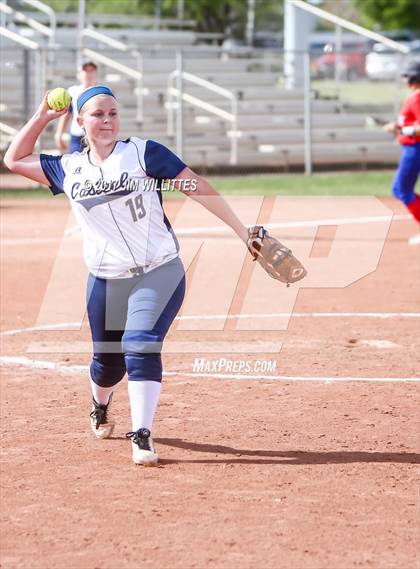 Thumbnail 1 in Casteel vs. Holbrook (Chandler Prep Softball Classic)  photogallery.