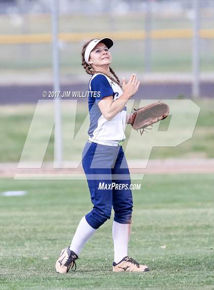 Thumbnail 2 in Casteel vs. Holbrook (Chandler Prep Softball Classic)  photogallery.