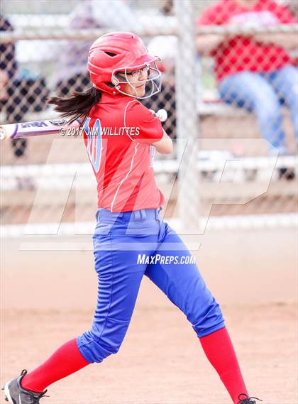 Thumbnail 3 in Casteel vs. Holbrook (Chandler Prep Softball Classic)  photogallery.