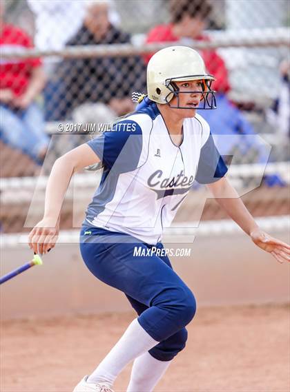 Thumbnail 1 in Casteel vs. Holbrook (Chandler Prep Softball Classic)  photogallery.
