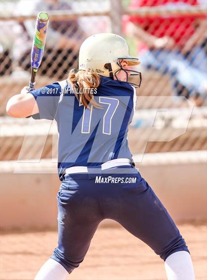 Thumbnail 3 in Casteel vs. Holbrook (Chandler Prep Softball Classic)  photogallery.