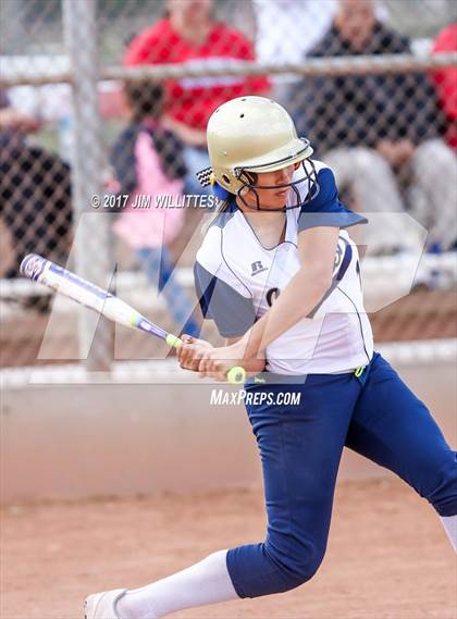 Thumbnail 1 in Casteel vs. Holbrook (Chandler Prep Softball Classic)  photogallery.