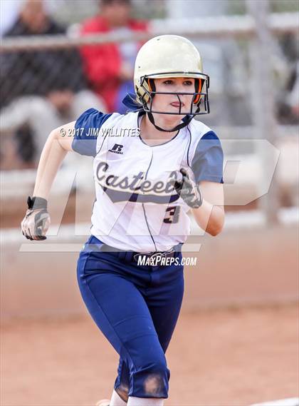Thumbnail 2 in Casteel vs. Holbrook (Chandler Prep Softball Classic)  photogallery.