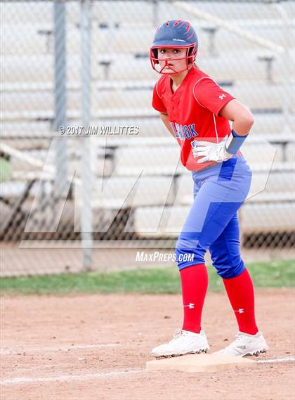 Thumbnail 2 in Casteel vs. Holbrook (Chandler Prep Softball Classic)  photogallery.
