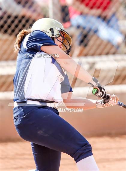 Thumbnail 1 in Casteel vs. Holbrook (Chandler Prep Softball Classic)  photogallery.