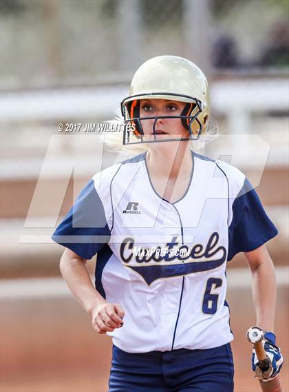 Thumbnail 2 in Casteel vs. Holbrook (Chandler Prep Softball Classic)  photogallery.