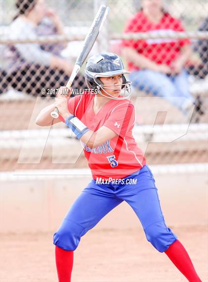 Thumbnail 1 in Casteel vs. Holbrook (Chandler Prep Softball Classic)  photogallery.