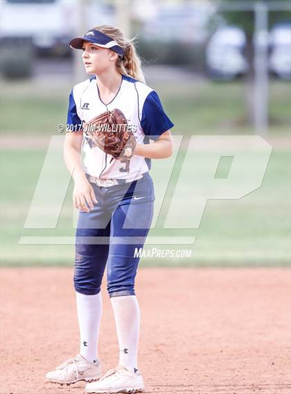 Thumbnail 1 in Casteel vs. Holbrook (Chandler Prep Softball Classic)  photogallery.