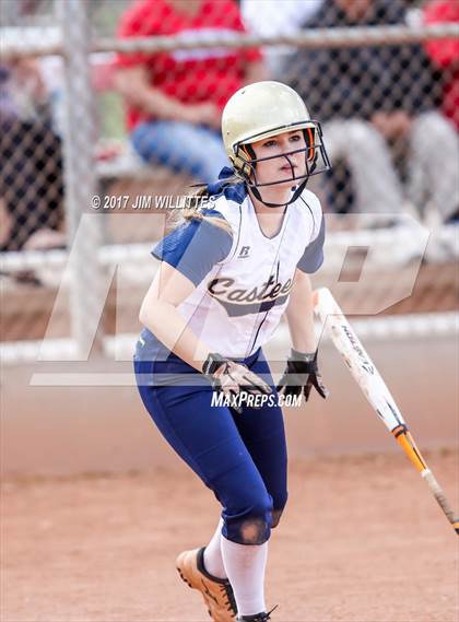 Thumbnail 2 in Casteel vs. Holbrook (Chandler Prep Softball Classic)  photogallery.