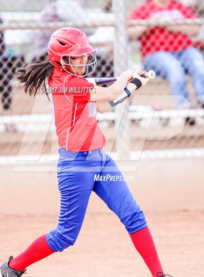 Thumbnail 2 in Casteel vs. Holbrook (Chandler Prep Softball Classic)  photogallery.