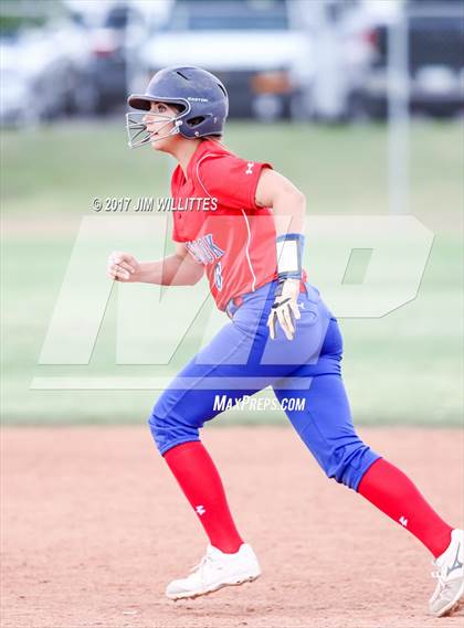 Thumbnail 2 in Casteel vs. Holbrook (Chandler Prep Softball Classic)  photogallery.