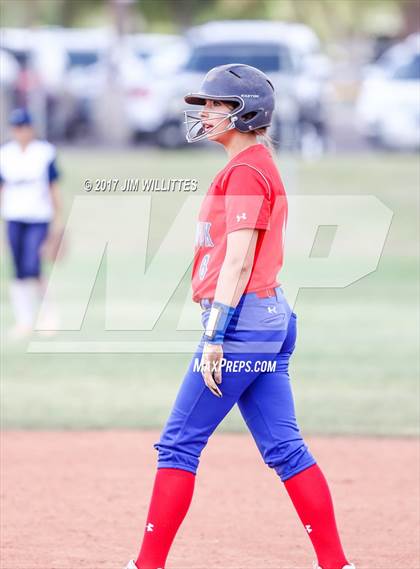 Thumbnail 1 in Casteel vs. Holbrook (Chandler Prep Softball Classic)  photogallery.