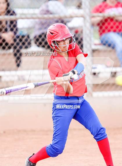Thumbnail 3 in Casteel vs. Holbrook (Chandler Prep Softball Classic)  photogallery.