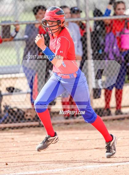 Thumbnail 1 in Casteel vs. Holbrook (Chandler Prep Softball Classic)  photogallery.