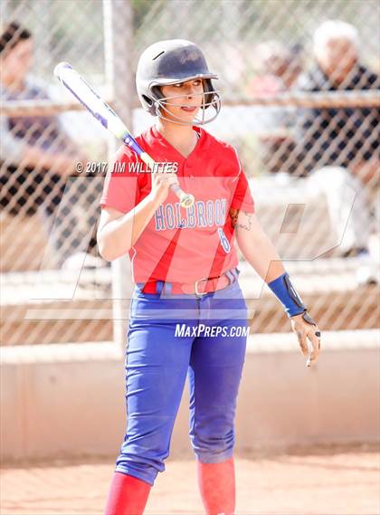Thumbnail 1 in Casteel vs. Holbrook (Chandler Prep Softball Classic)  photogallery.