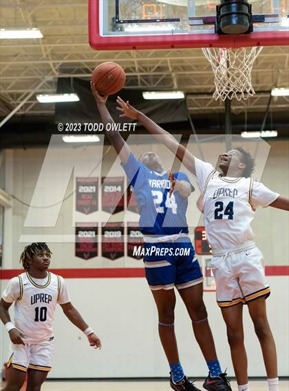 Thumbnail 1 in Webster Schroeder vs University Prep (Roberts Wesleyan College) photogallery.