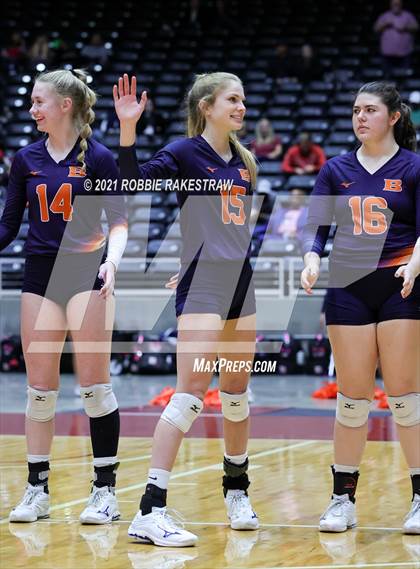 Thumbnail 1 in Brandeis vs. Keller (UIL Volleyball 6A Finals) photogallery.
