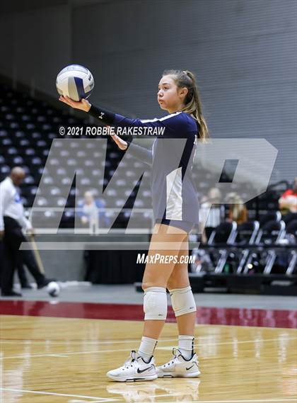 Thumbnail 2 in Brandeis vs. Keller (UIL Volleyball 6A Finals) photogallery.