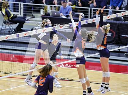 Thumbnail 2 in Brandeis vs. Keller (UIL Volleyball 6A Finals) photogallery.