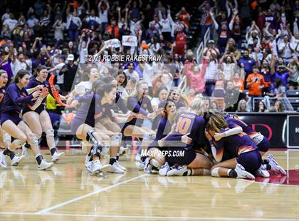 Thumbnail 2 in Brandeis vs. Keller (UIL Volleyball 6A Finals) photogallery.