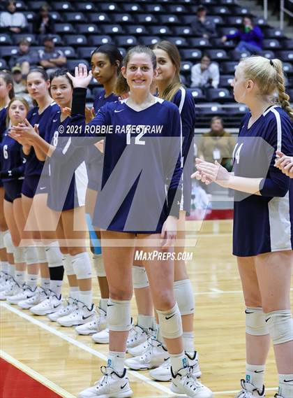 Thumbnail 2 in Brandeis vs. Keller (UIL Volleyball 6A Finals) photogallery.