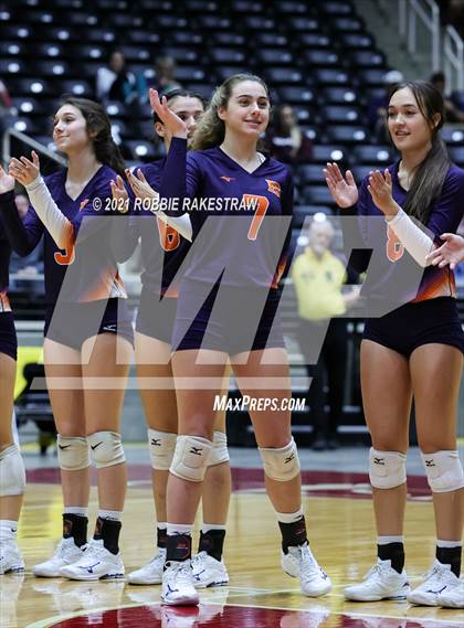 Thumbnail 2 in Brandeis vs. Keller (UIL Volleyball 6A Finals) photogallery.