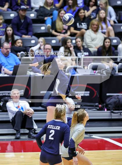 Thumbnail 3 in Brandeis vs. Keller (UIL Volleyball 6A Finals) photogallery.