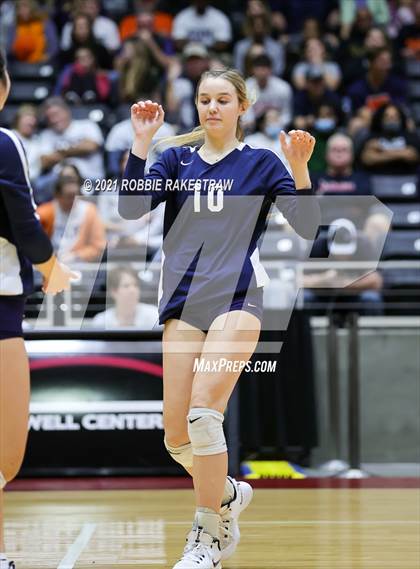 Thumbnail 2 in Brandeis vs. Keller (UIL Volleyball 6A Finals) photogallery.