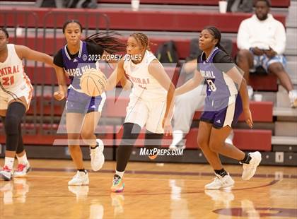 Thumbnail 2 in Chapel Hill vs Central (Hardwood Invitational) photogallery.