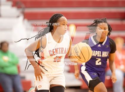 Thumbnail 1 in Chapel Hill vs Central (Hardwood Invitational) photogallery.