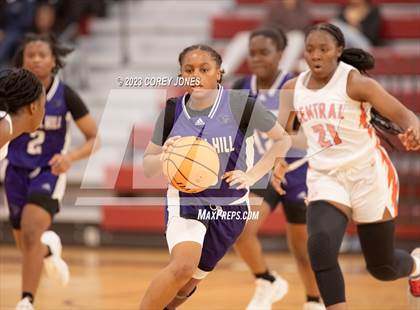Thumbnail 2 in Chapel Hill vs Central (Hardwood Invitational) photogallery.