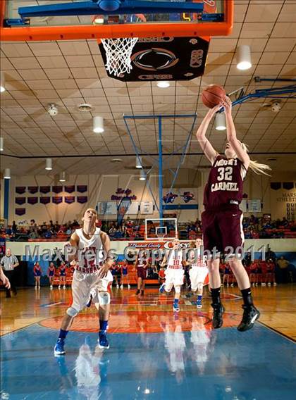 Thumbnail 3 in Mt. Carmel @ Marshall County (Marshall County Hoopfest) photogallery.