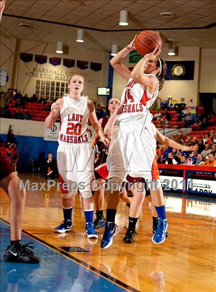 Thumbnail 3 in Mt. Carmel @ Marshall County (Marshall County Hoopfest) photogallery.