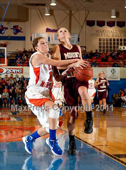 Thumbnail 1 in Mt. Carmel @ Marshall County (Marshall County Hoopfest) photogallery.