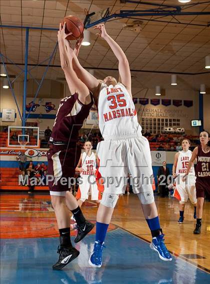 Thumbnail 1 in Mt. Carmel @ Marshall County (Marshall County Hoopfest) photogallery.