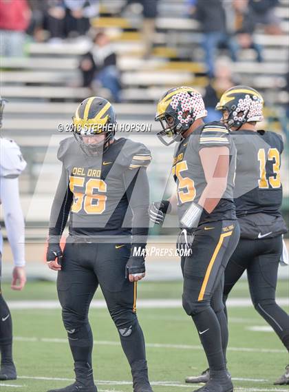 Thumbnail 3 in Del Oro vs. Central Catholic (CIF SJS D2 Final) photogallery.