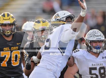 Thumbnail 3 in Del Oro vs. Central Catholic (CIF SJS D2 Final) photogallery.