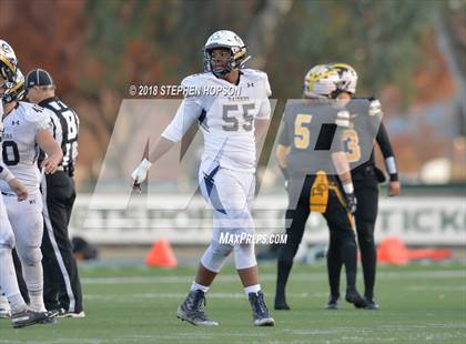 Thumbnail 3 in Del Oro vs. Central Catholic (CIF SJS D2 Final) photogallery.