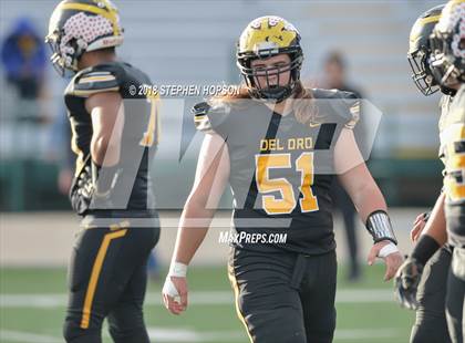 Thumbnail 3 in Del Oro vs. Central Catholic (CIF SJS D2 Final) photogallery.