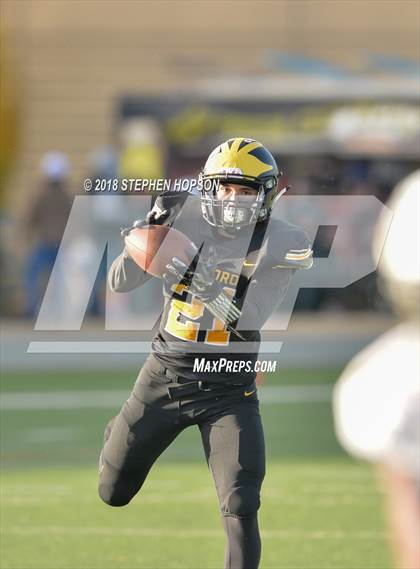 Thumbnail 2 in Del Oro vs. Central Catholic (CIF SJS D2 Final) photogallery.