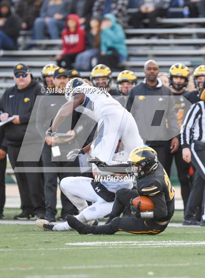 Thumbnail 3 in Del Oro vs. Central Catholic (CIF SJS D2 Final) photogallery.