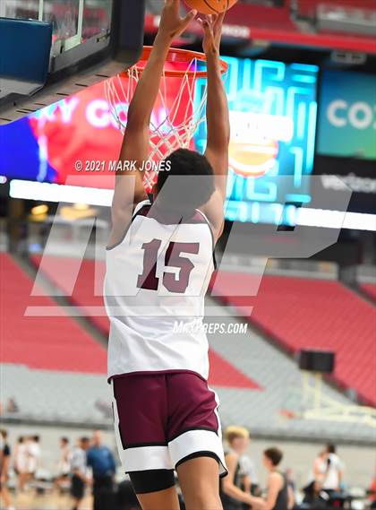 Thumbnail 1 in Inderkum (CA) vs Jordan (UT) - Section 7 Basketball Tournament photogallery.