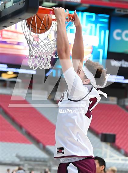 Thumbnail 3 in Inderkum (CA) vs Jordan (UT) - Section 7 Basketball Tournament photogallery.