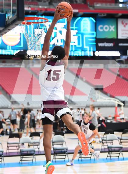 Thumbnail 2 in Inderkum (CA) vs Jordan (UT) - Section 7 Basketball Tournament photogallery.
